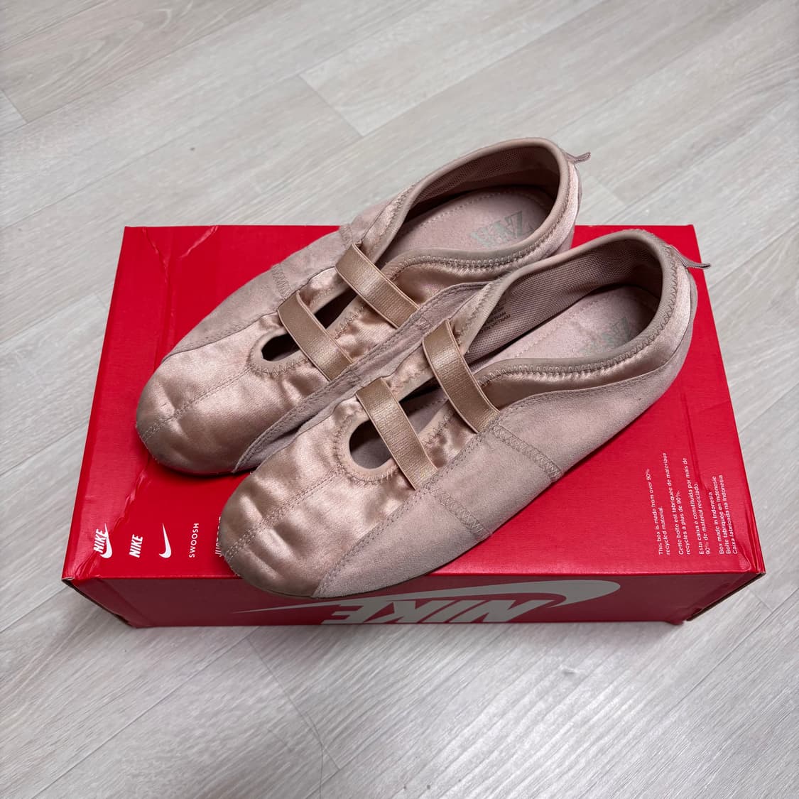 자라 새틴 스포츠 발레리나 슈즈 38 상품이미지2