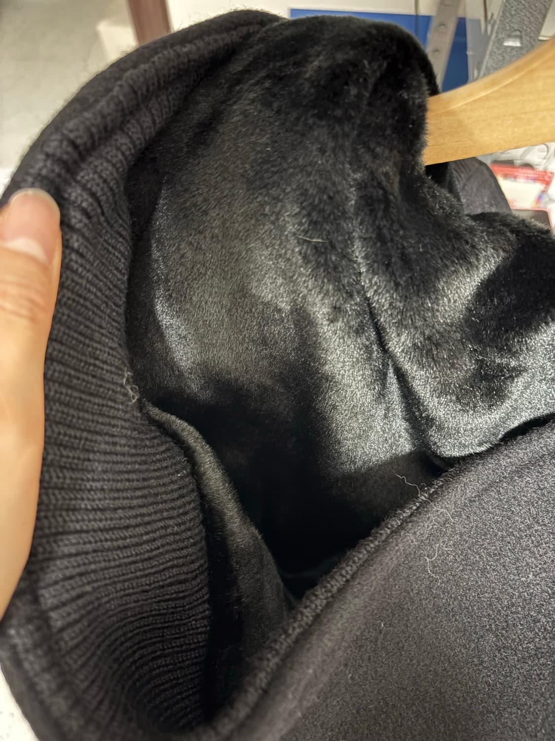 수나오 쿠와하라 버튼 후드 코트 상품이미지8