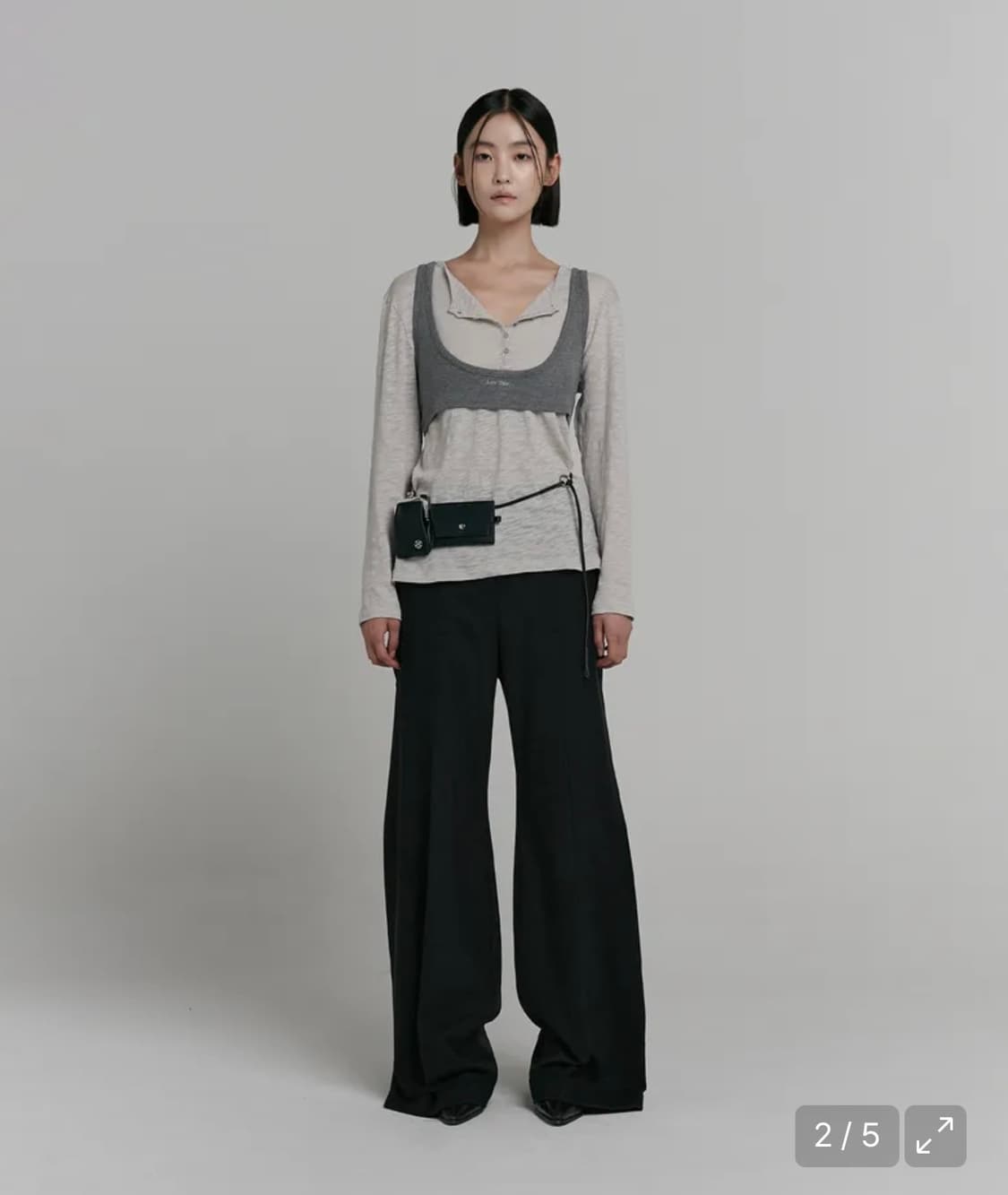 로우타이드 플레어 울 팬츠 상품이미지2