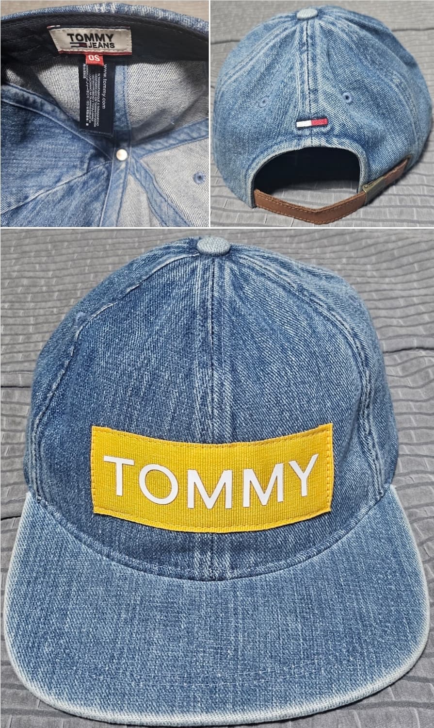 [초급처!한정판정품!]타미진스타미힐피거스냅백데님 상품이미지1