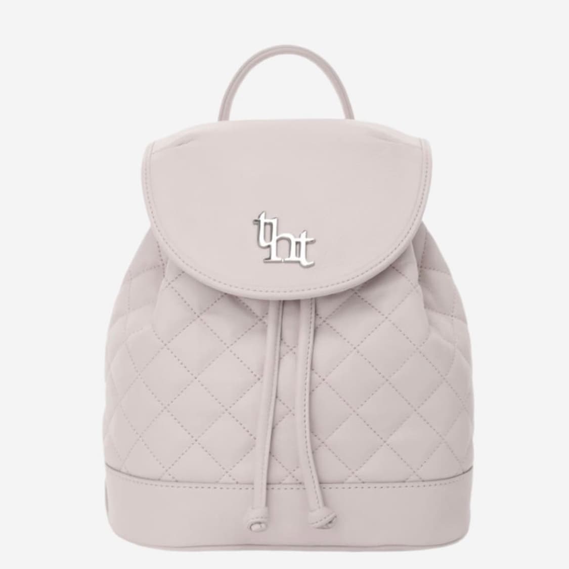 쓰리타임즈 아콘 백팩 핑크 아콘백 미니 퀼티드 퀼팅 threetimes 상품이미지1