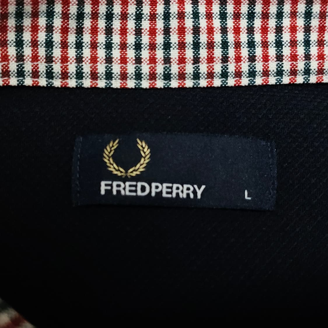 프레드페리 이태리정품 건클럽체크 남성셔츠 105 상품이미지5