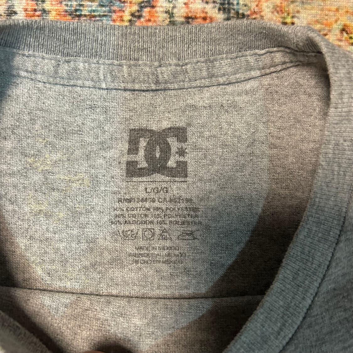 [XL] DC슈즈 로고 프린팅 반팔 티셔츠 상품이미지3