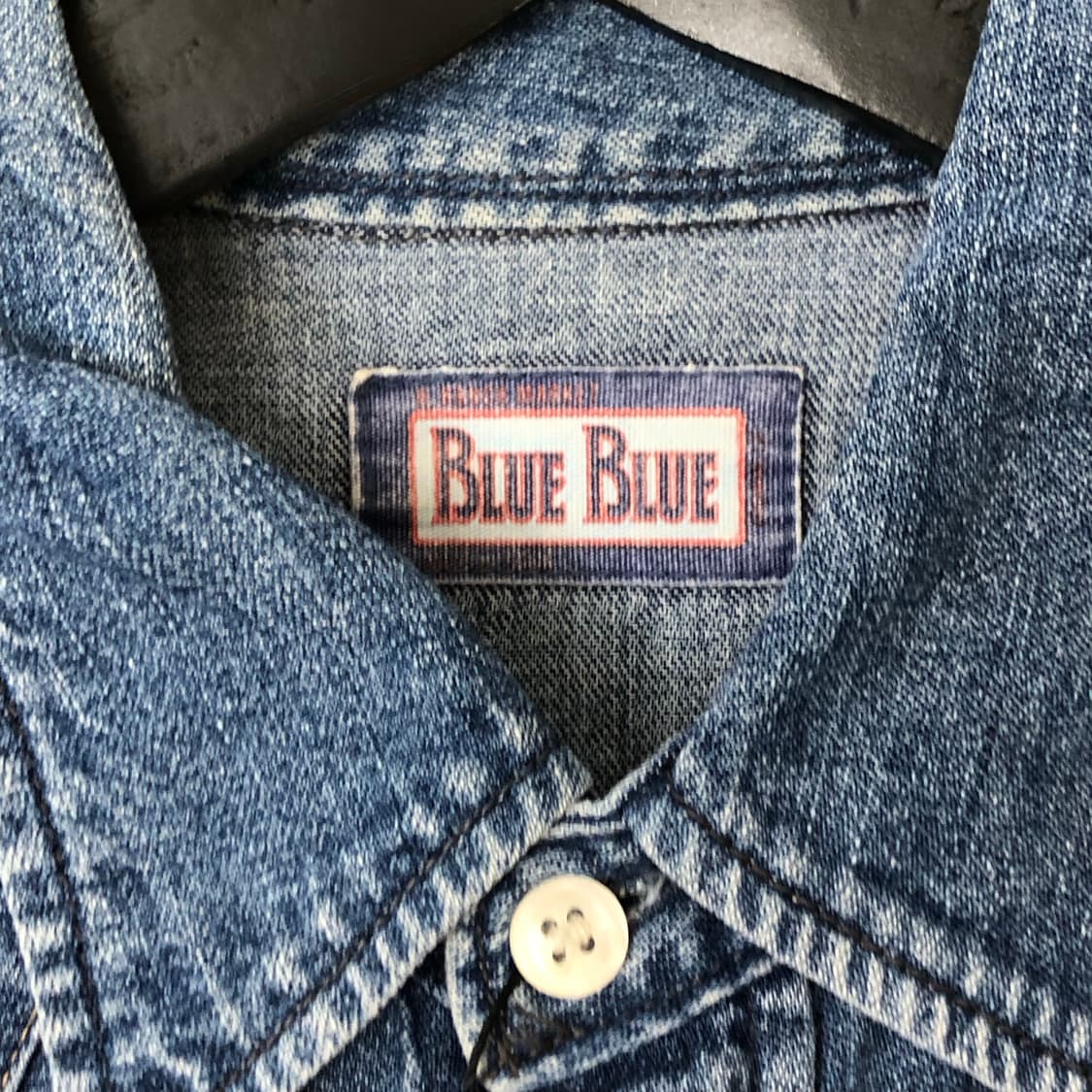 Bluebleu 블루블루 투포켓 데님 셔츠   상품이미지8