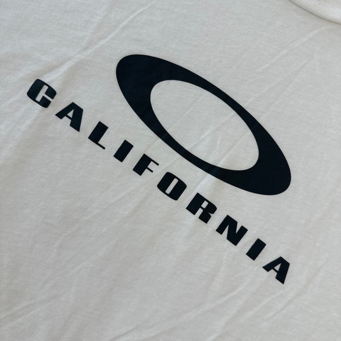 [2XL] 오클리 데스티네이션 일립스 티셔츠 (화이트 / 캘리포니아)  상품이미지2