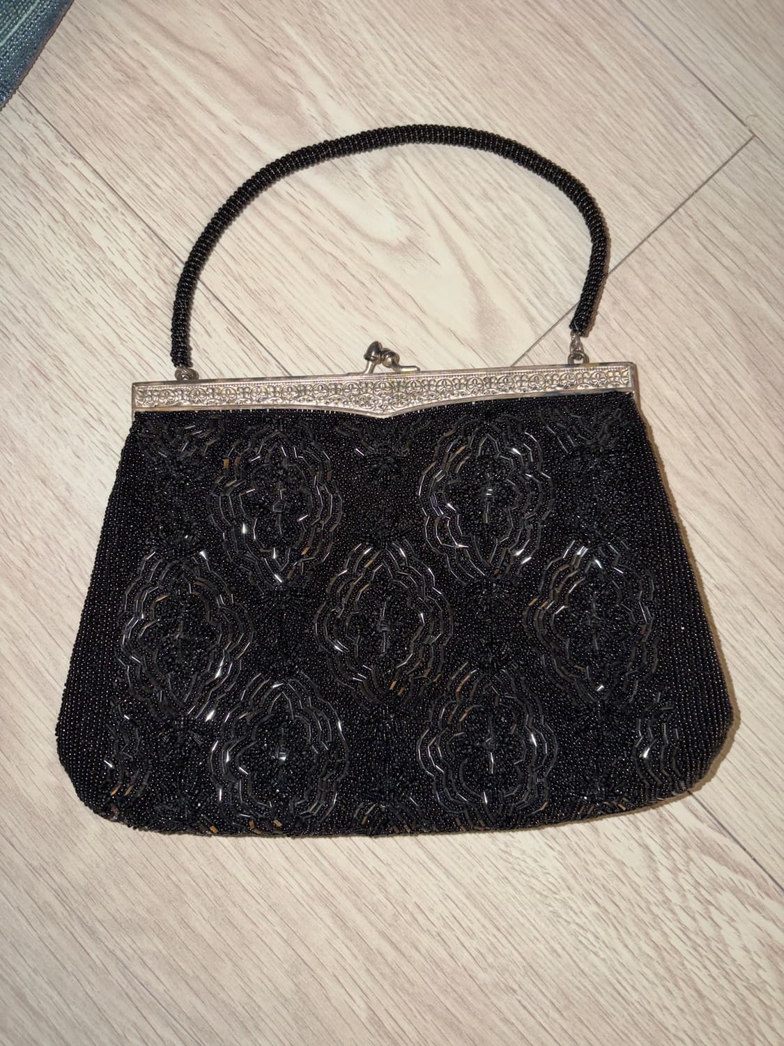 유럽 빈티지 비즈백 상품이미지1