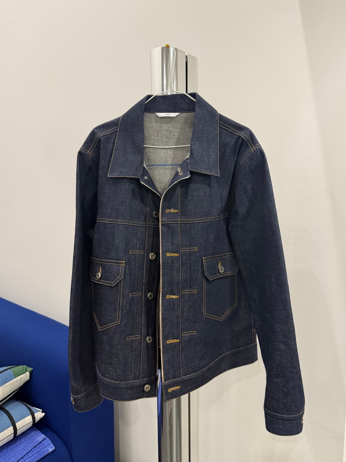 Stu 셀비지 데님자켓 L 상품이미지1