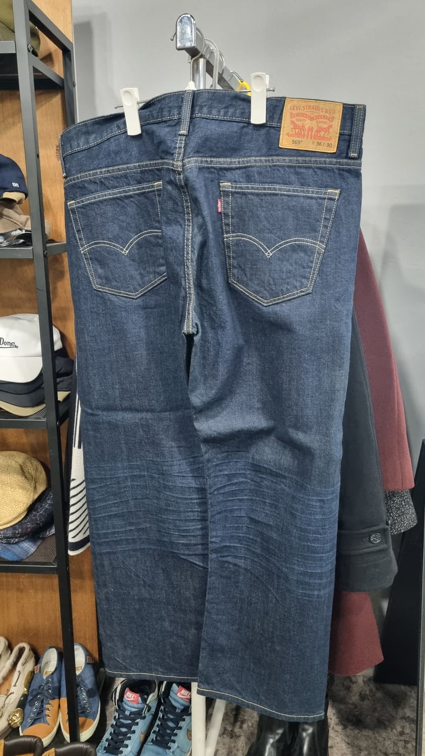 levi's 569 루즈 스트레이트핏(힙합바지) 허리38 상품이미지4