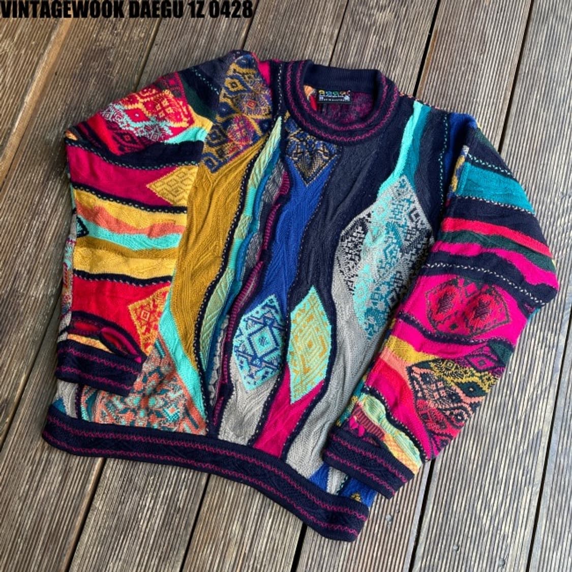 coogi 쿠지 케이블니트 상품이미지1