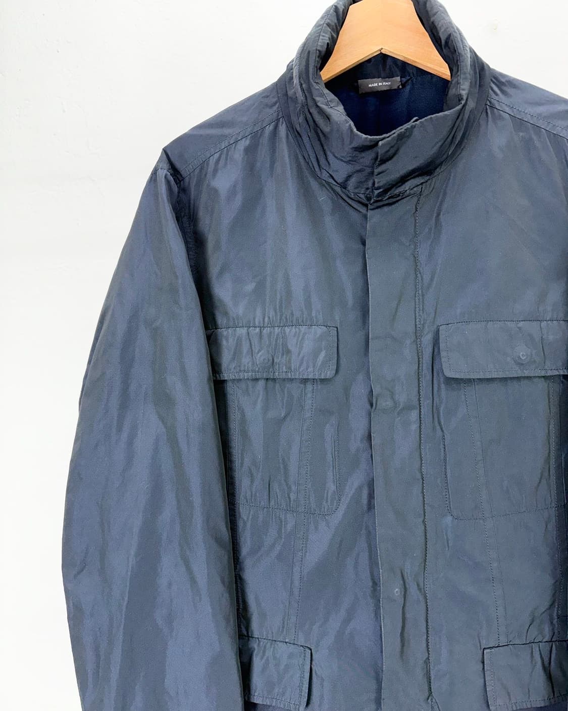 질샌더 비트윈 블랙퍼플 잉크 필디드 자켓 상품이미지2