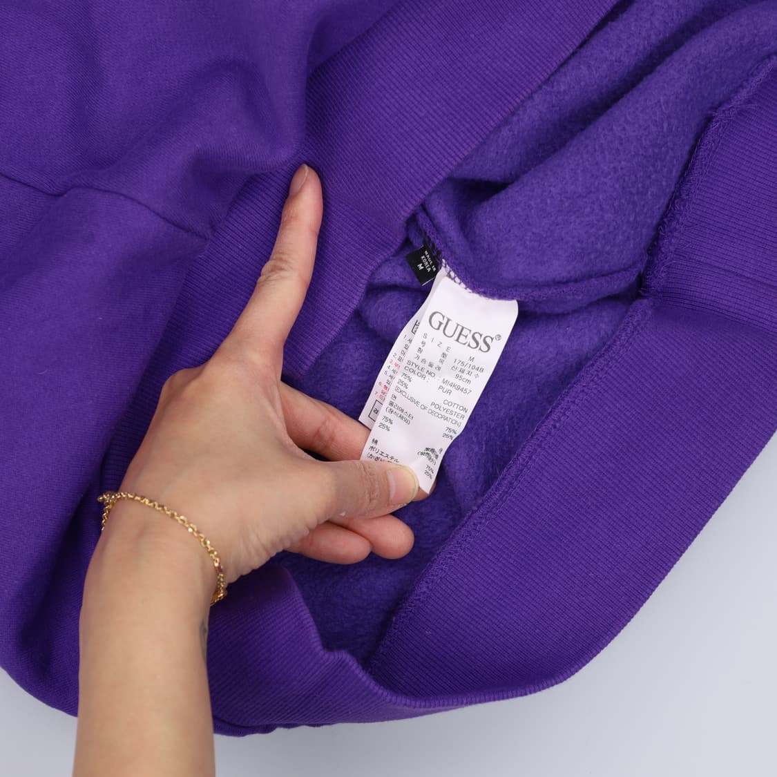 M 게스 빅로고 맨투맨 0403H1 상품이미지3