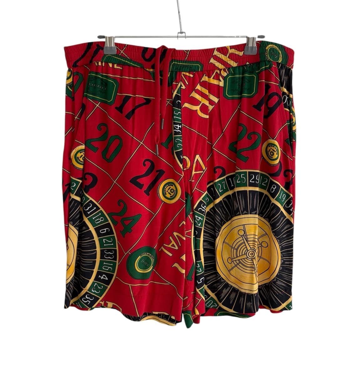 폴로 랄프 로렌 리미티드 에디션300 카지노 풀 프린팅 레이온 셋업 상품이미지5