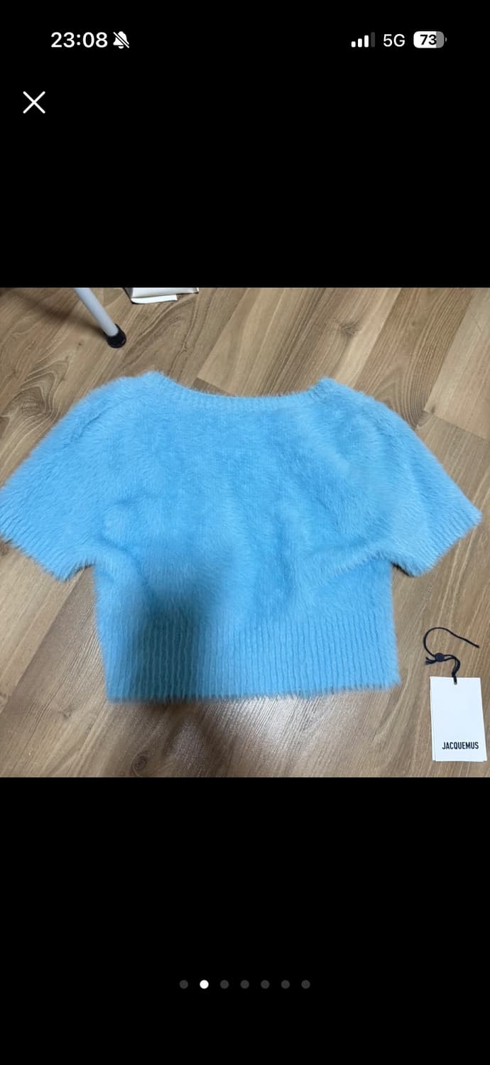 JACQUEMUS 자크뮈스 크롭 니트 가디건 상품이미지2