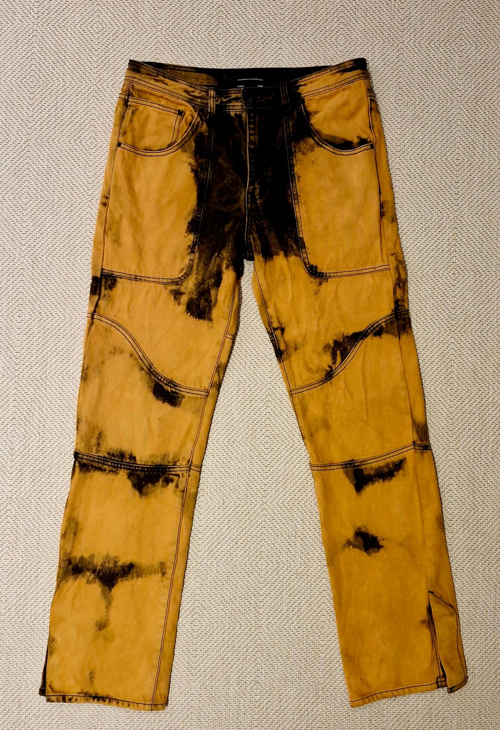 메종미네드 체다 오렌지 커브 데님팬츠 50 상품이미지4