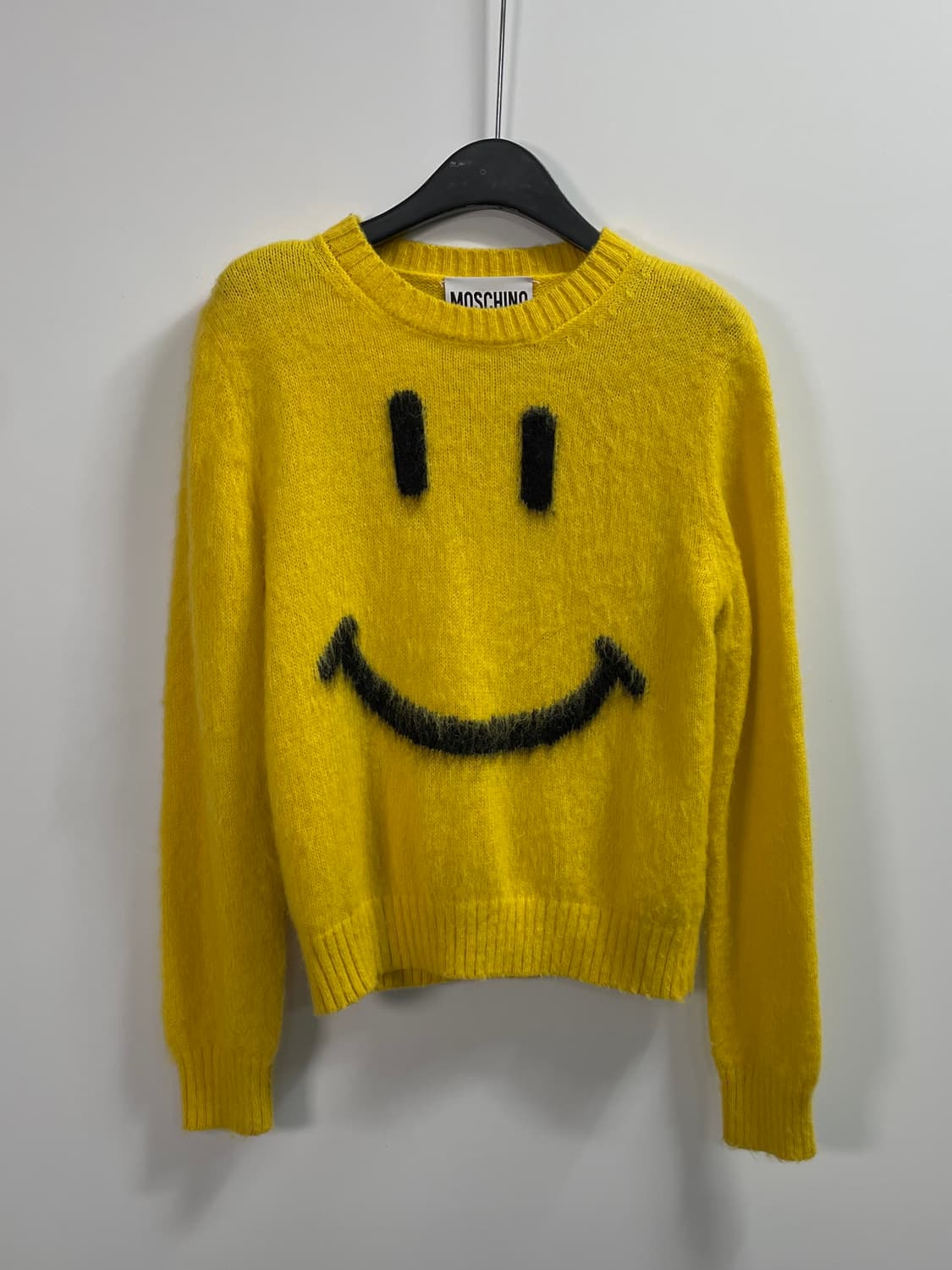 모스키노 인타르시아 스마일리 모헤어 니트 (on.207) 상품이미지1