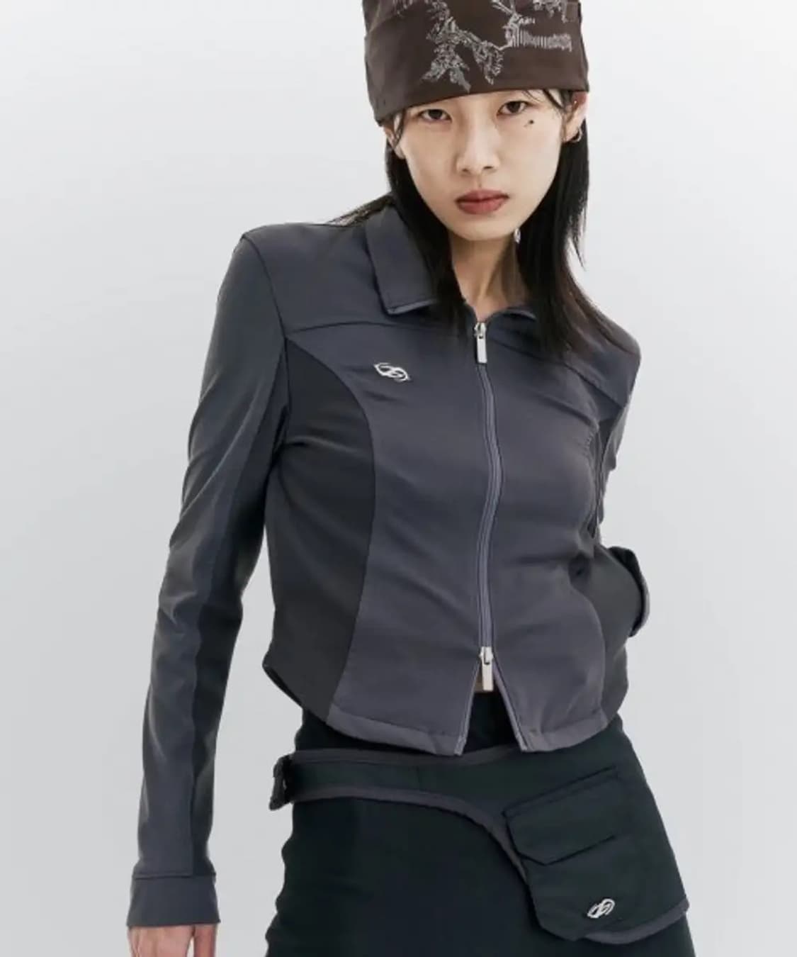 허그유어스킨 Slim jersey jacket 슬림 져지 자켓 상품이미지1