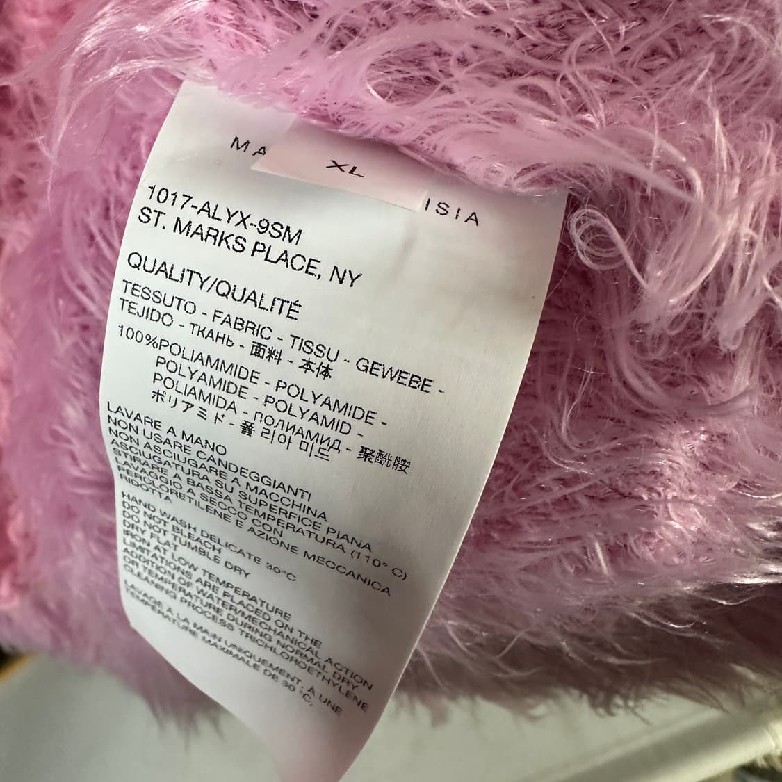 [설명 참고] 1017 알릭스 핑크 크루넥 니트 스웨터 상품이미지7