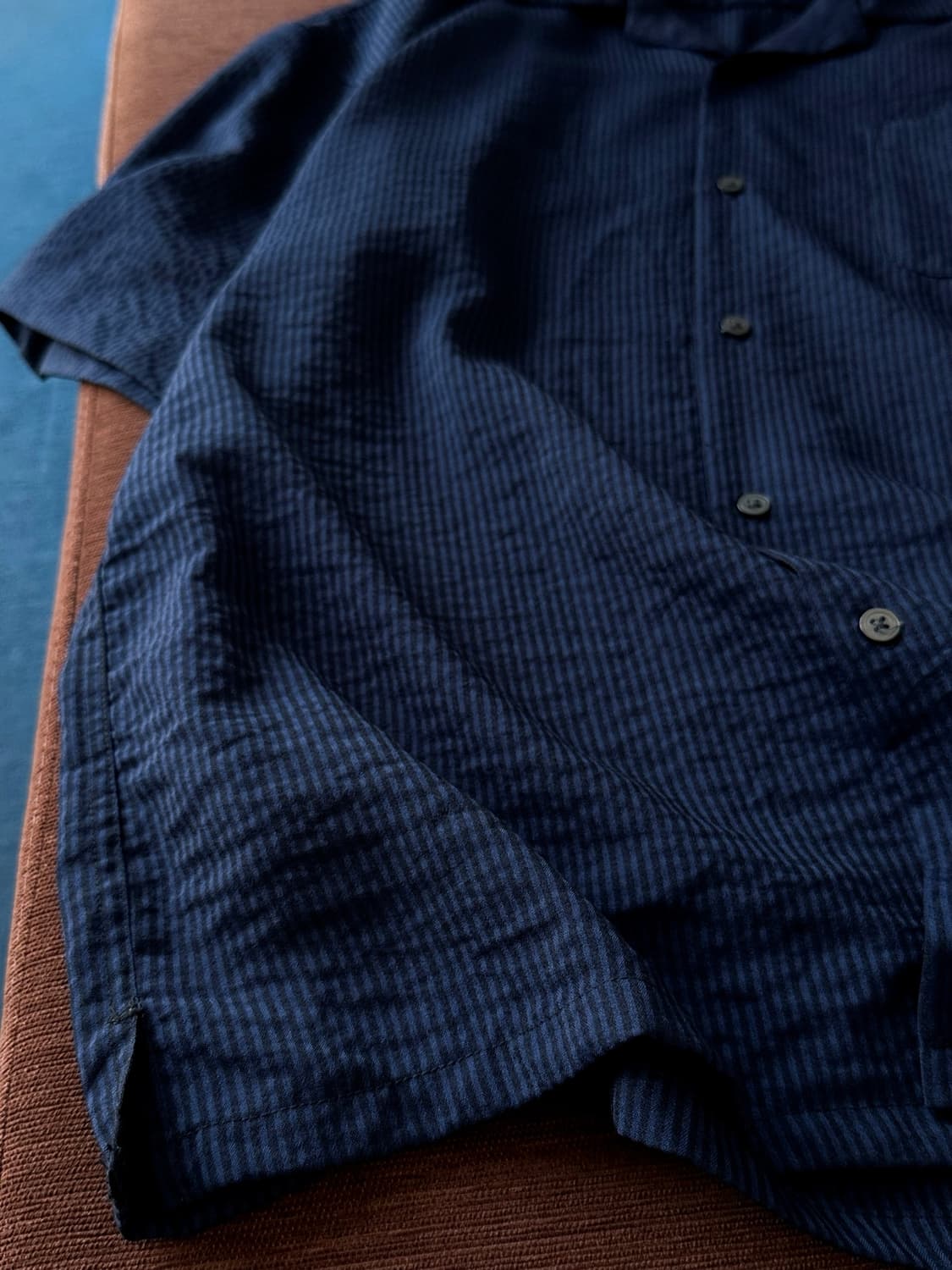 Design sucker fabric H/S shirt 상품이미지6
