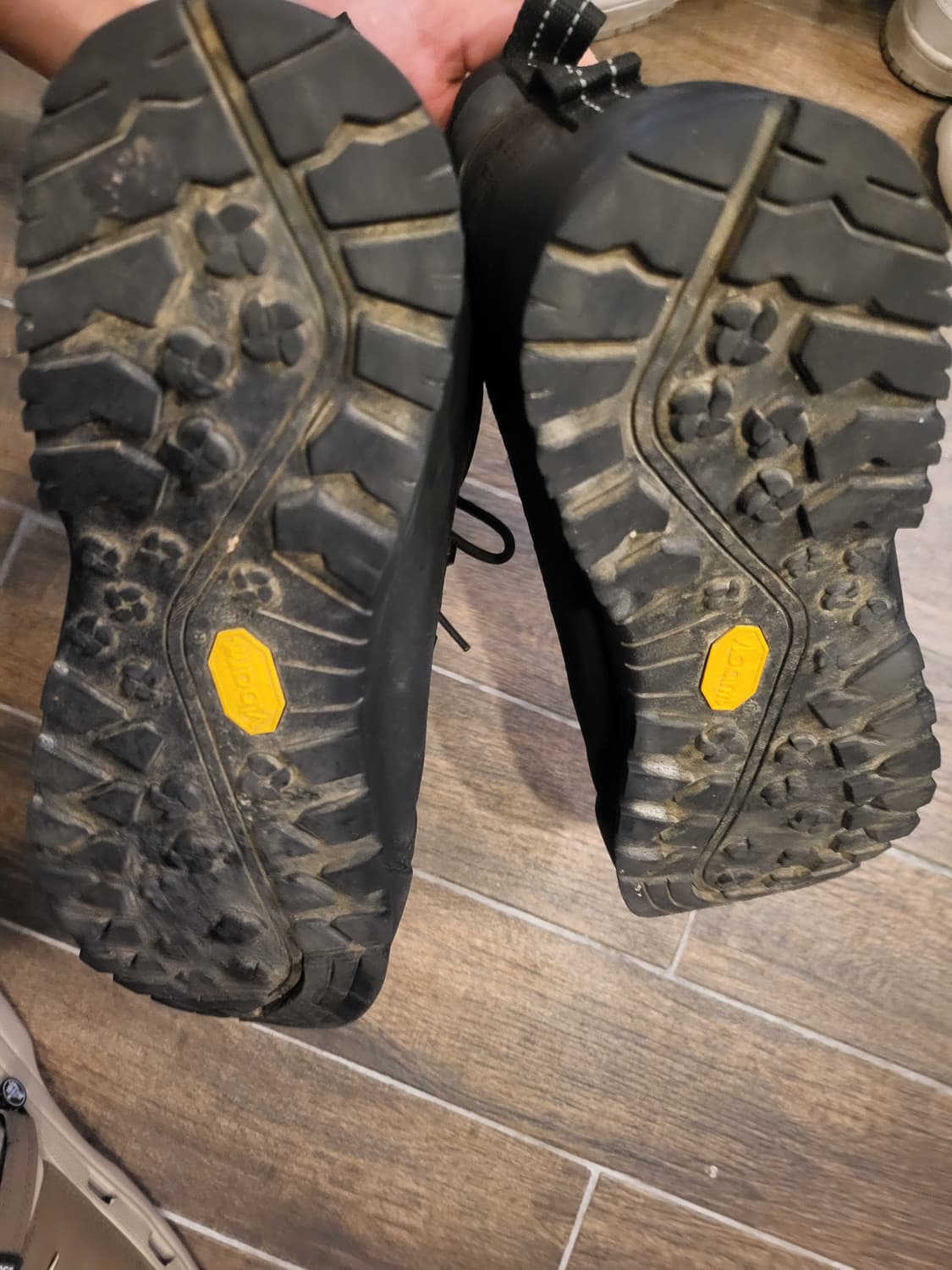 노스페이스 검정색 등산화 고어텍스us12 상품이미지4