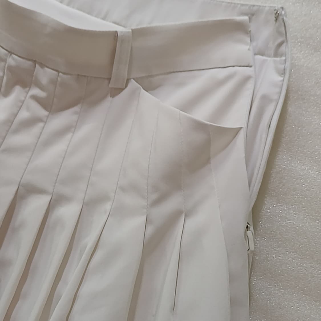 타이틀리스트 골프 여름 플리츠 주름 스커트 28 흰색 사랑봉봉 상품이미지4