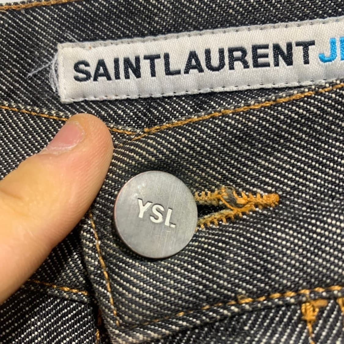생로랑 아카이브 데님팬츠 상품이미지5