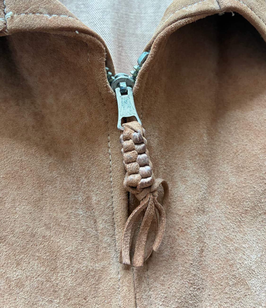 빈티지 스웨이드 스포츠 자켓 상품이미지3