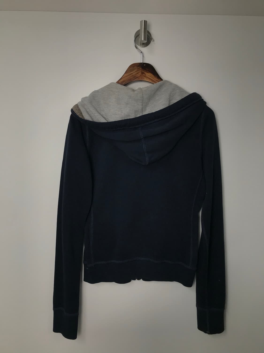 아베크롬비 y2k 와투케 딱붙 네이비 후드집업 상품이미지3