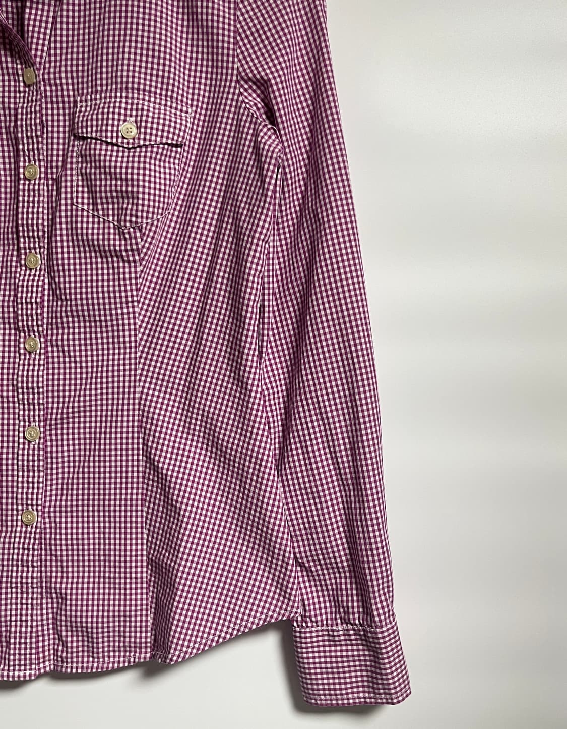 리바이스 공주핏 잔체크 셔츠 남방 XS 상품이미지2