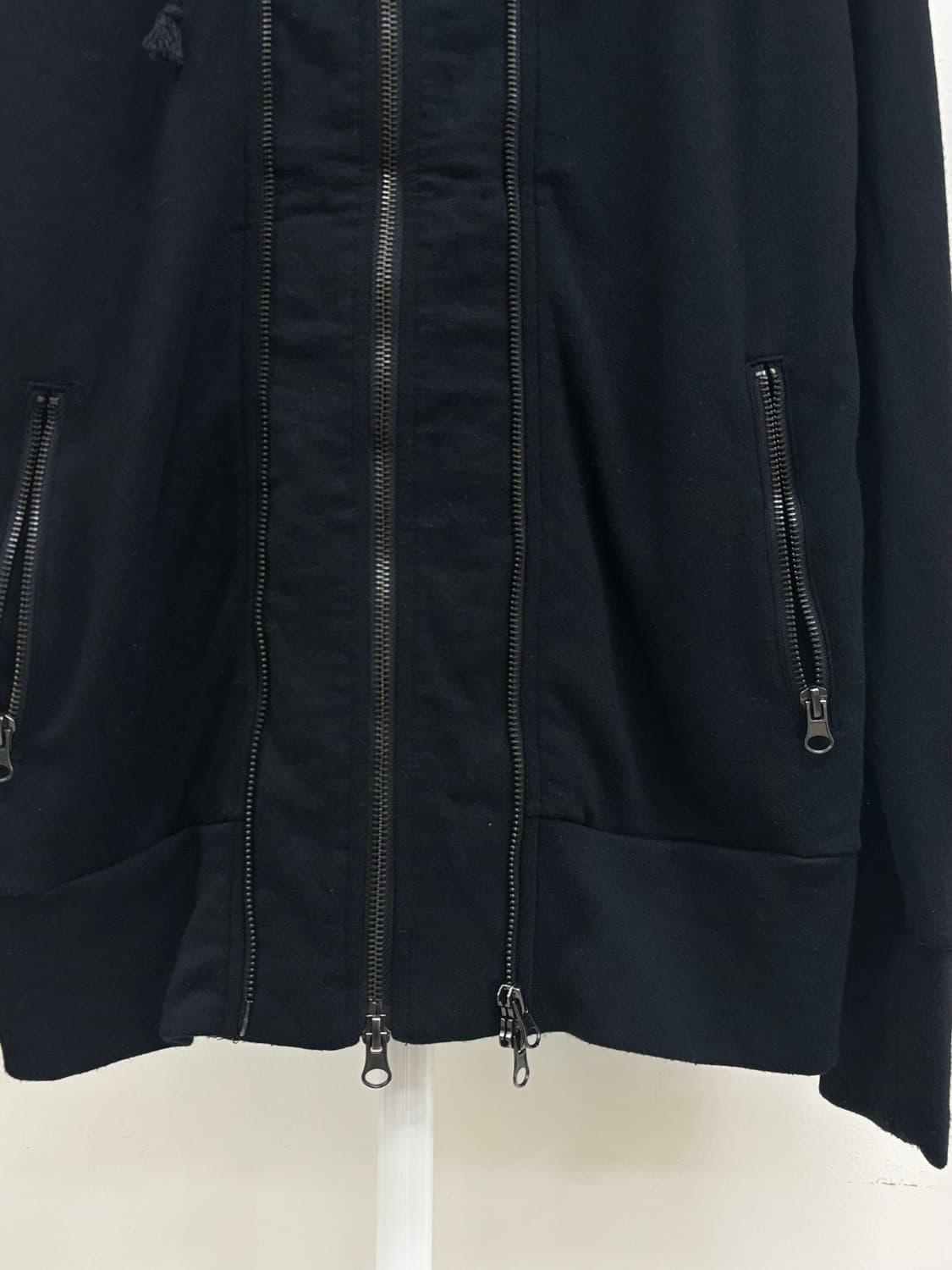 빈티지 투웨이 블랙 후드집업 상품이미지7