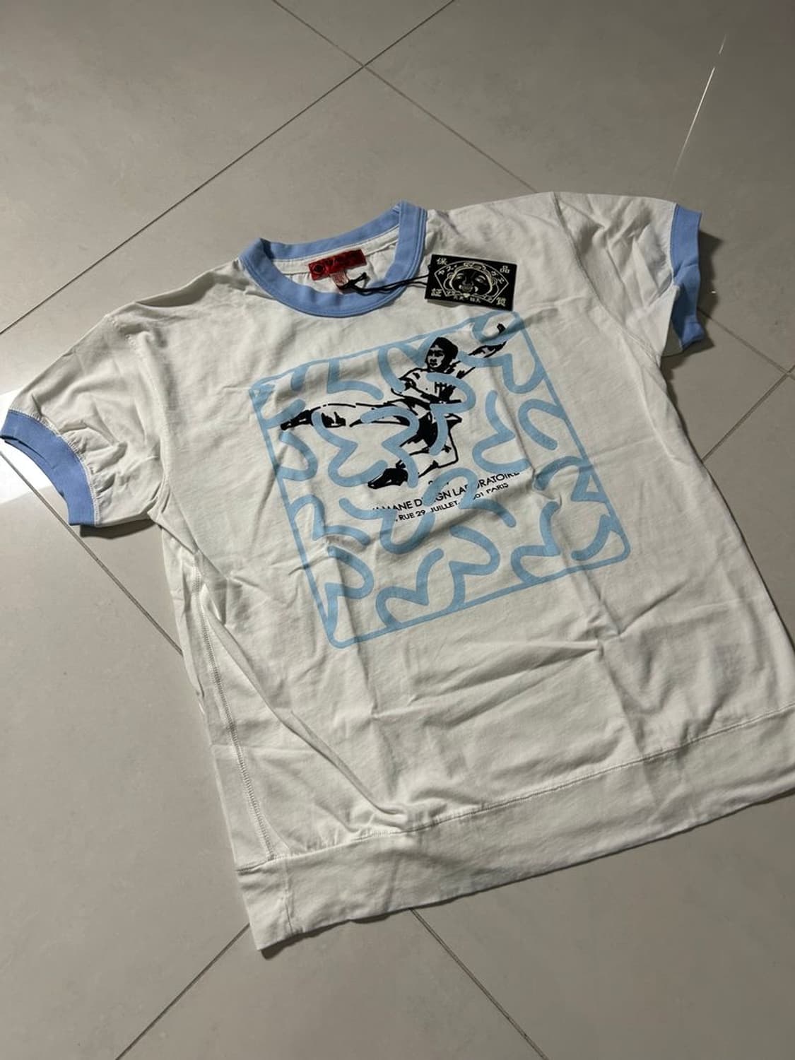 마지막 재고💙💙RINGER SHORT TEE 상품이미지1