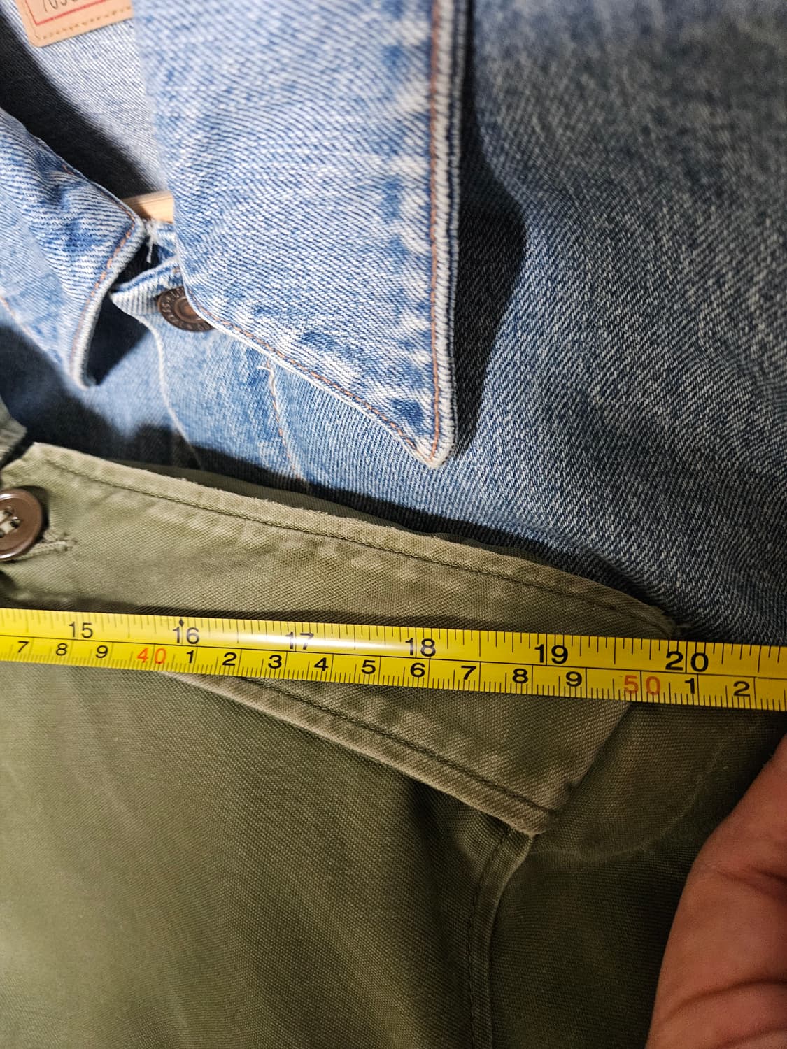 50s og m51 미군 필드자켓 초코단추 s/r m65 상품이미지8