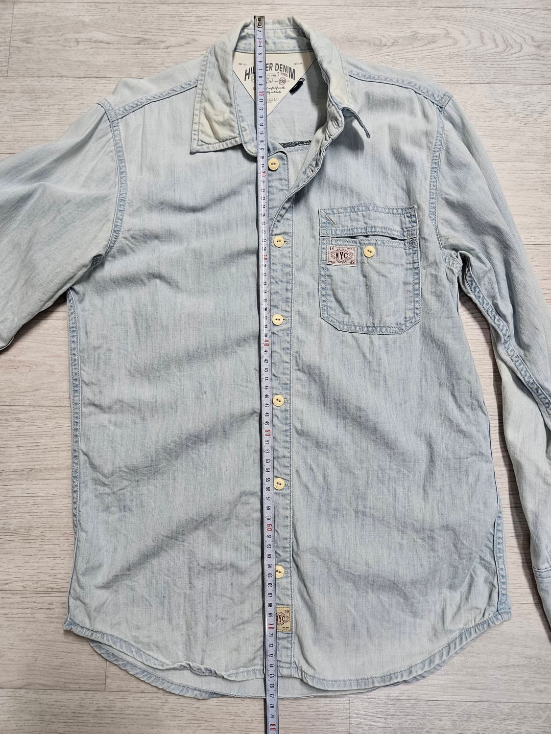 타미힐피거데님 셔츠 95(S) 사이즈 상품이미지10