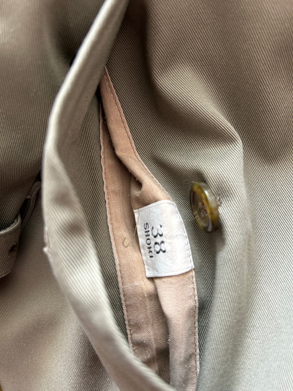 버버리(Burberrys) 남성 빈티지 트렌치코트 상품이미지4