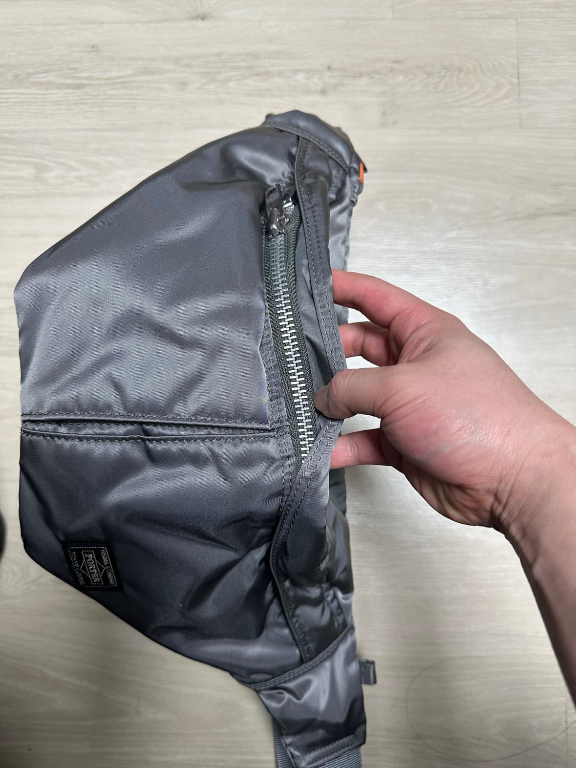 (신형) Porter 요시다 포터 탱커 웨이스트백 실버 그레이 상품이미지3