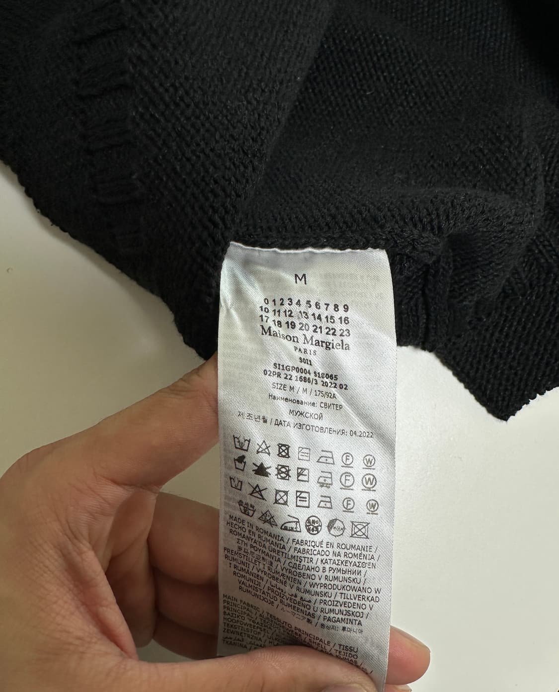 마르지엘라 니트 M 상품이미지5