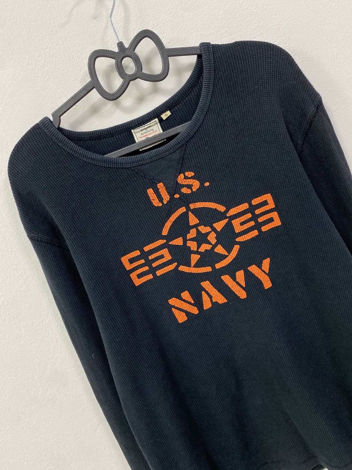 [AVIREX] 아비렉스 와플 y2k 롱슬리브 상품이미지5