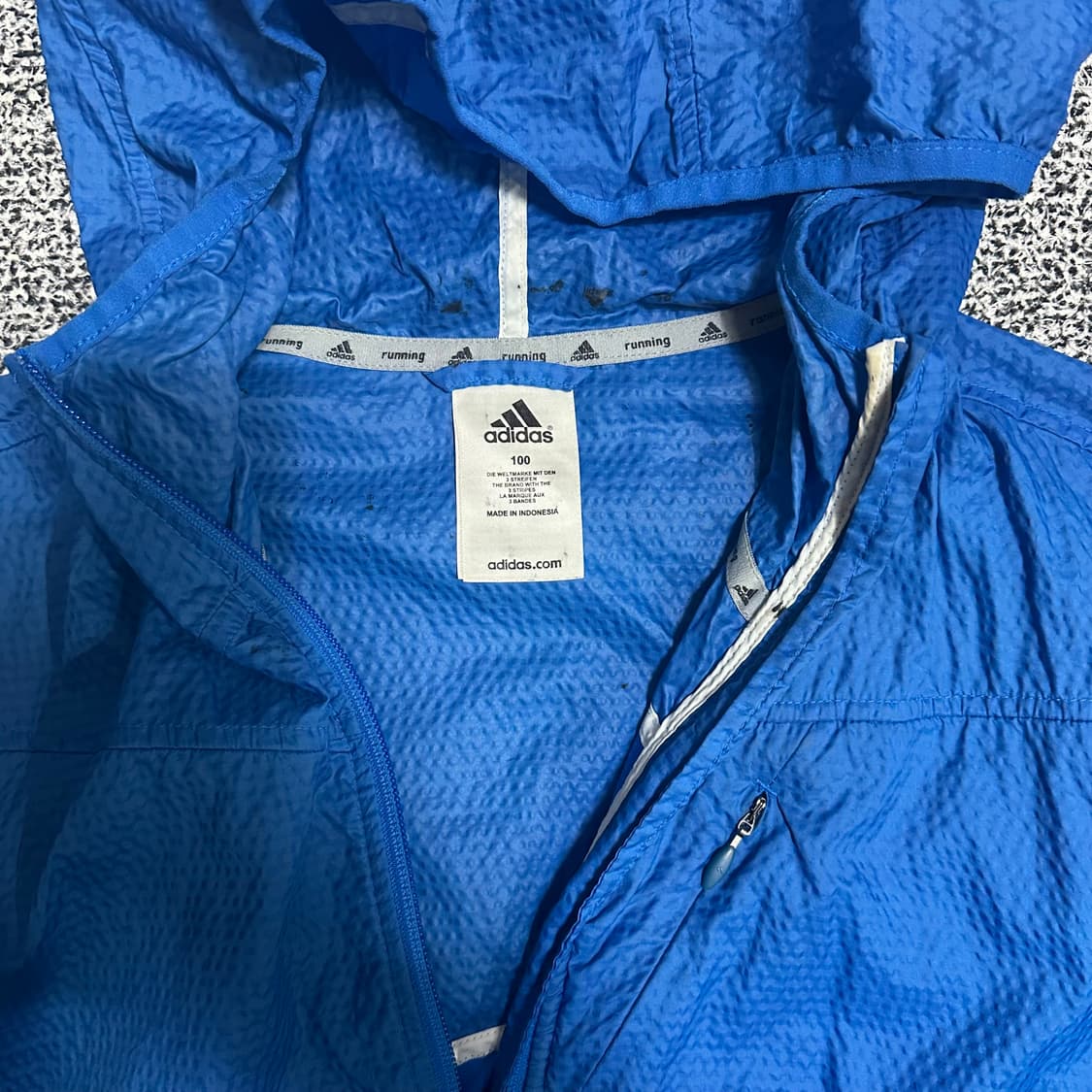 (100) 아디다스 러닝 바람막이 자켓 상품이미지2