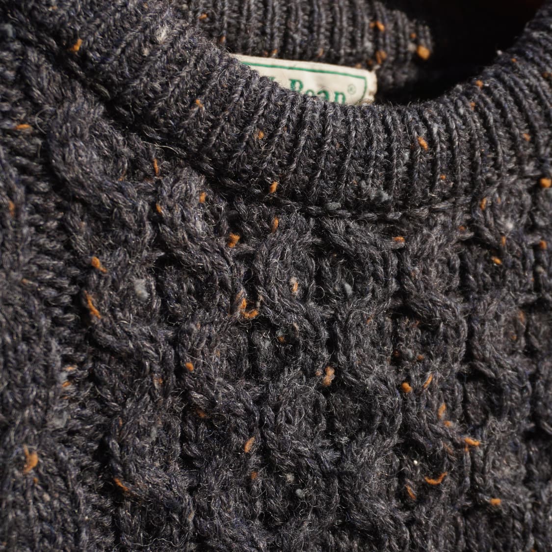 LLBean 엘엘빈 아일랜드 아란 패턴 피셔맨 스웨터 상품이미지4