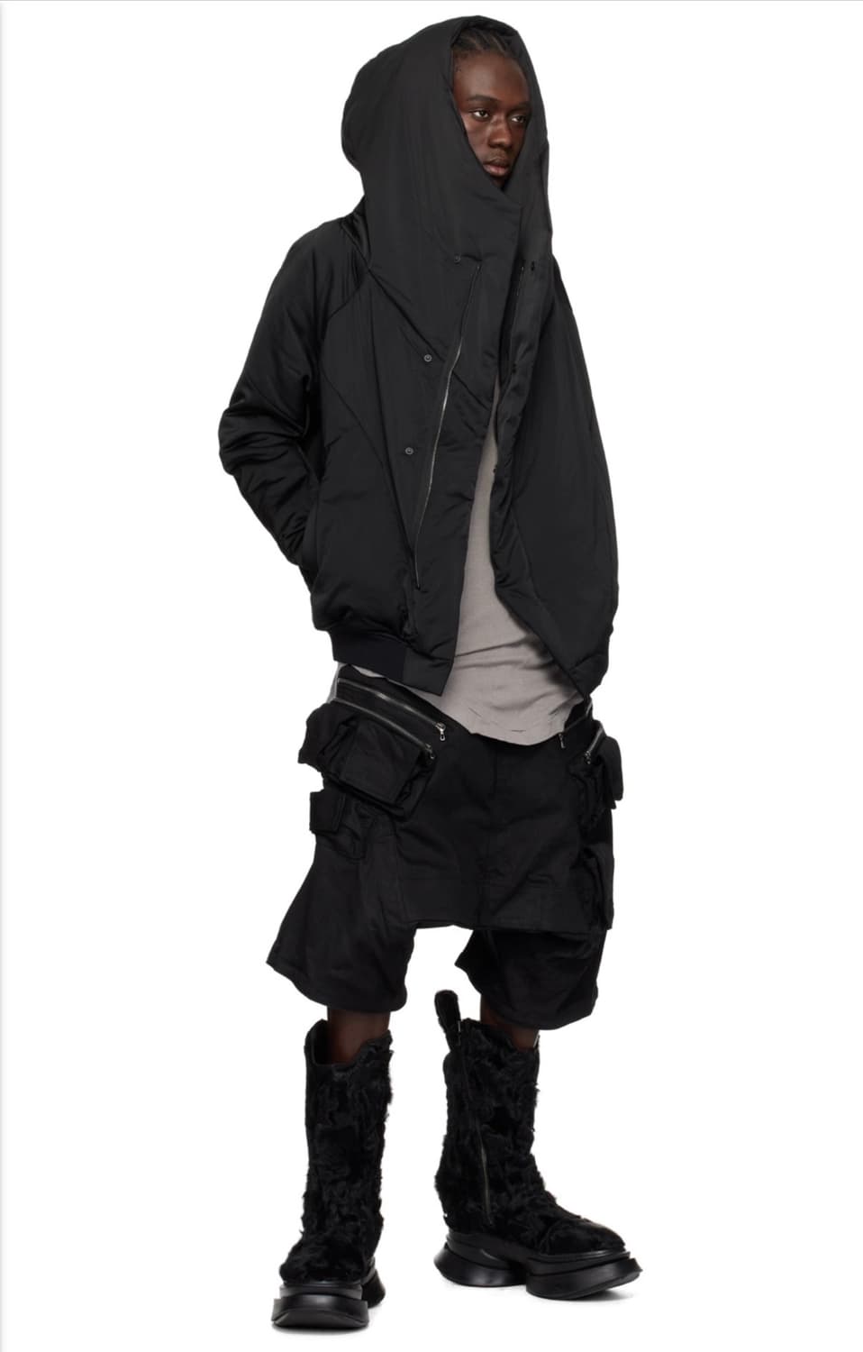 율리우스 24ss 847PAM8-BK 데님팬츠 상품이미지8