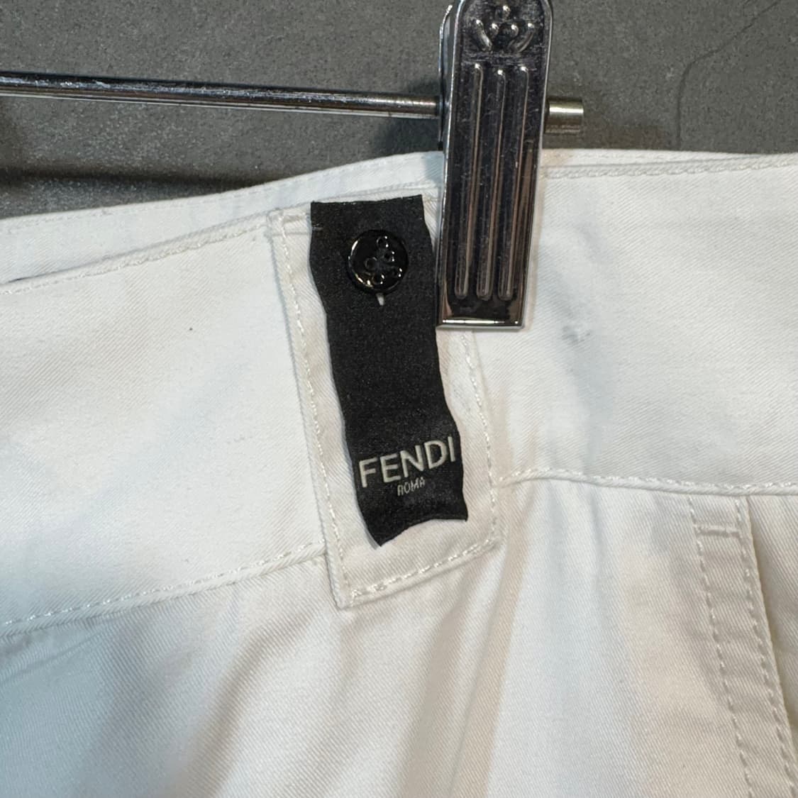 [48] FENDI 펜디 화이트 카고 팬츠 상품이미지3