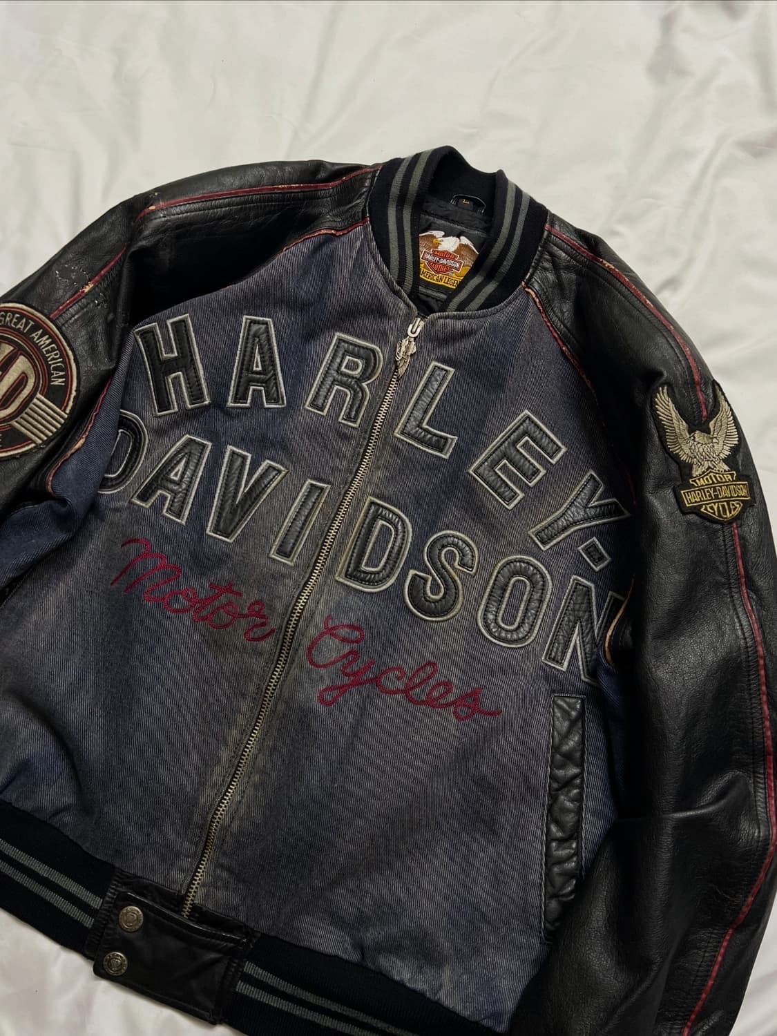 할리데이비슨 라이더자켓 가죽자켓 상품이미지7