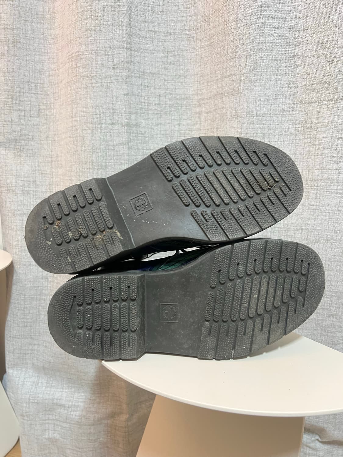 닥터마틴 레인부트 타탄체크 그린 상품이미지7