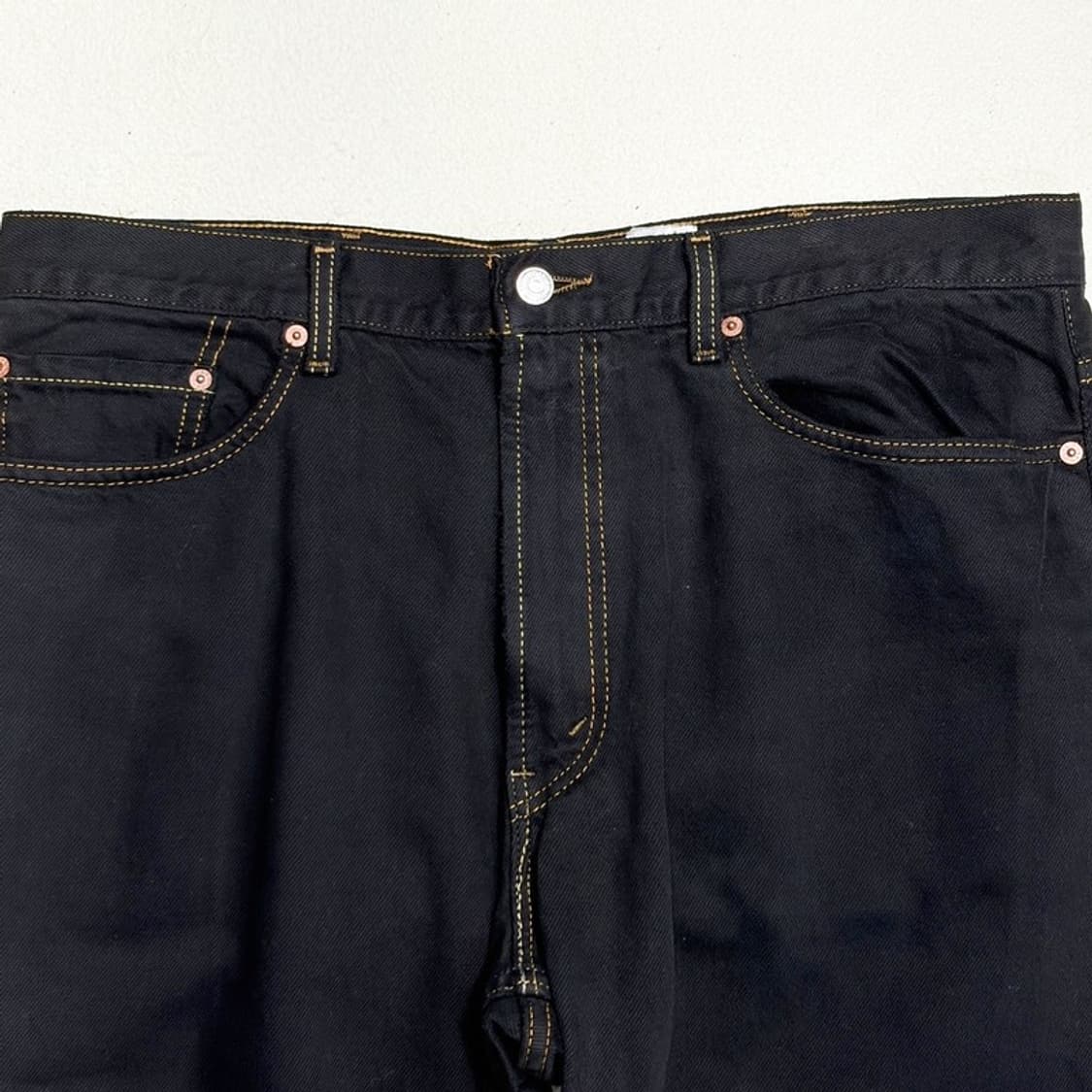 LEVI'S 505 블랙 스티치 팬츠 38-32 상품이미지3