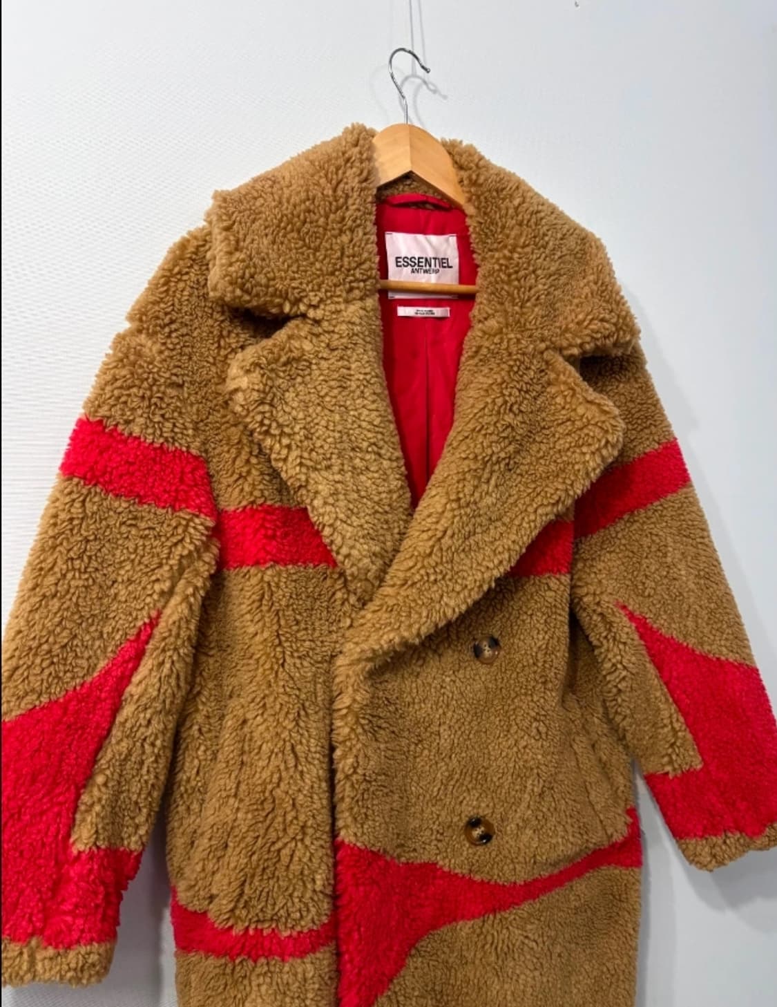 에센셜 앤트워프 테디베어 코트 ~55 상품이미지3