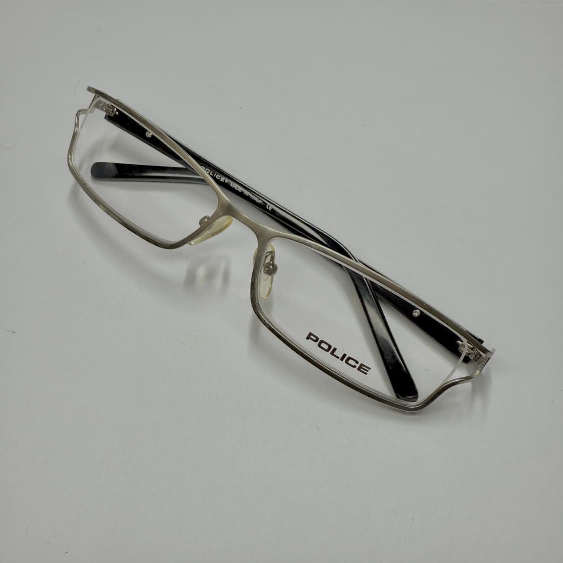 [희귀]빈티지 안경 [폴리스(POLICE) 실버 메탈 안경] 상품이미지5