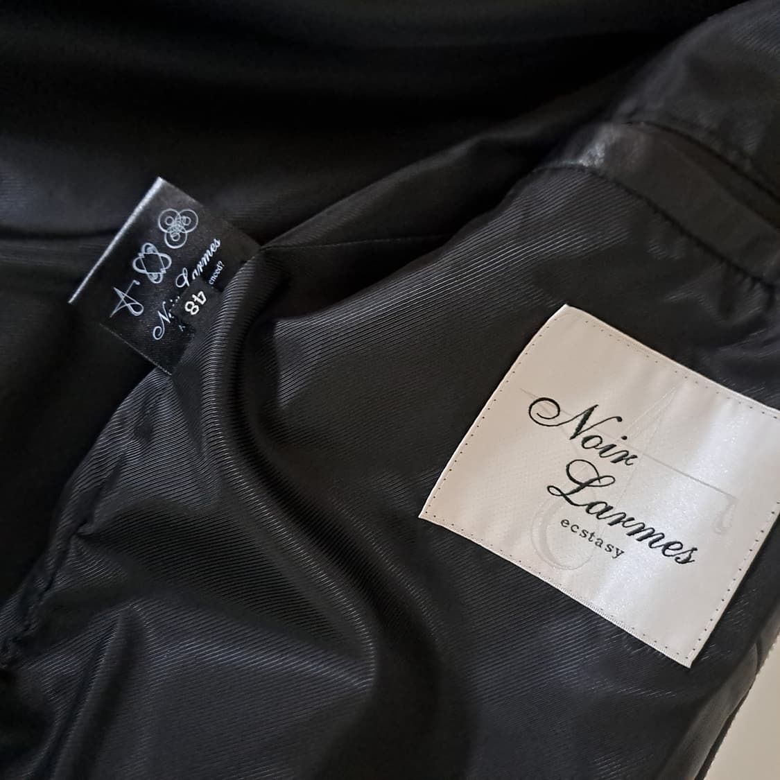 (택포) 느와르 라르메스 싱글 램스킨 자켓 48 A975 상품이미지8