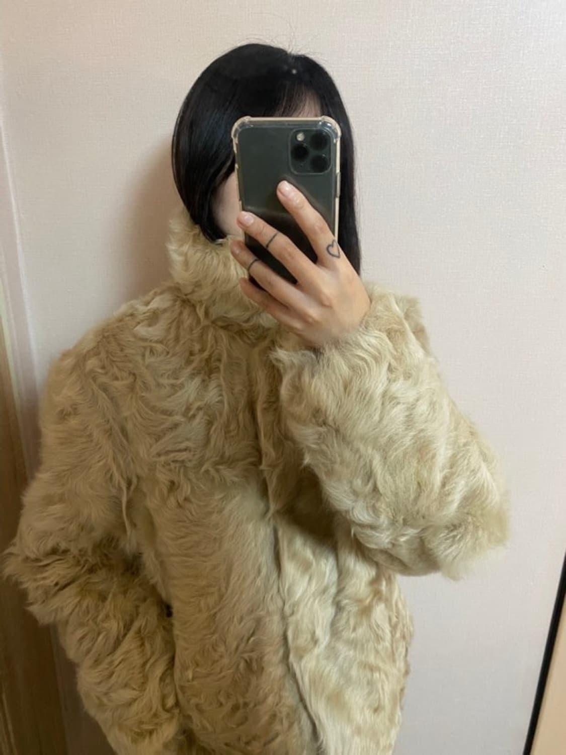 오어 ore 칼간램 퍼 자켓 램스킨100 상품이미지4