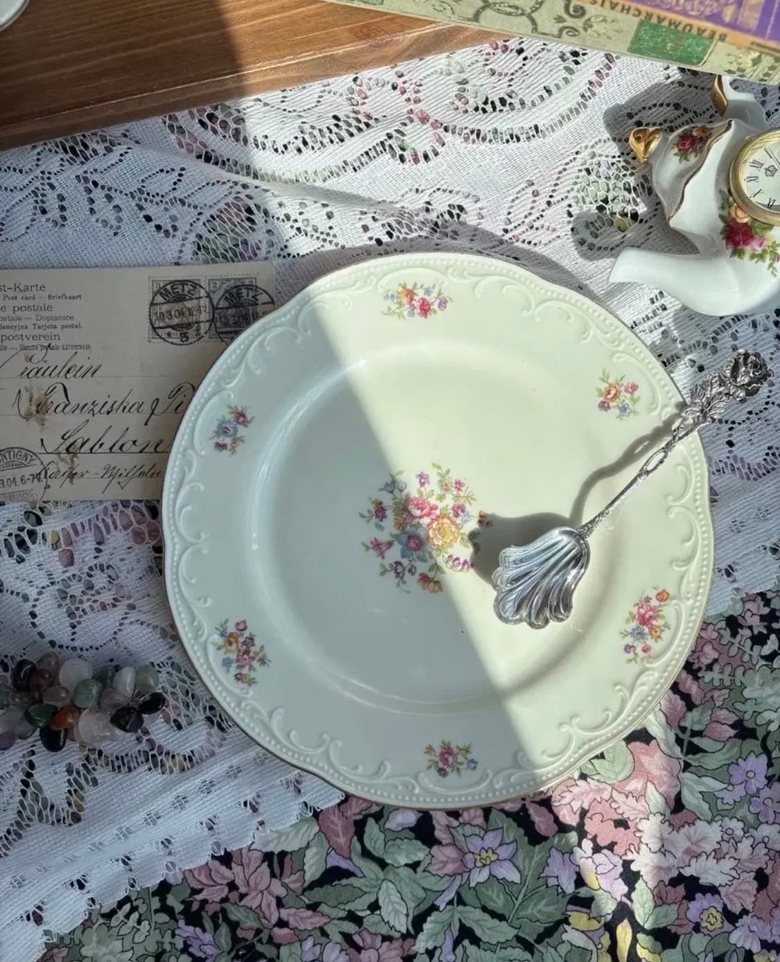 독일 빈티지 티르센로이트 디저트 접시 상품이미지2