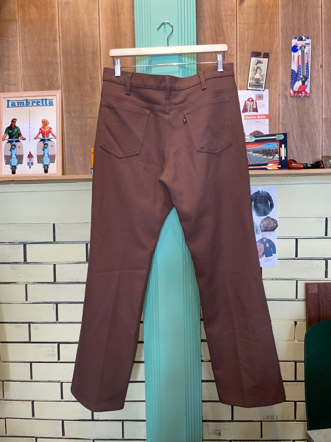 1980-90's Vintage Levi’s 517 Brown Pants 상품이미지1