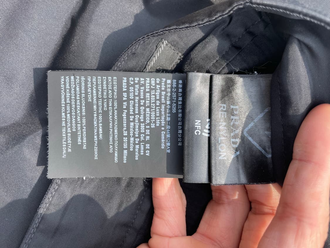 Prada 리나일론 버뮤다 size50 상품이미지4